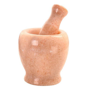 Natural Stone Spice Mixing Bowl - Mortar and Pestle Set - Afghan Saffron Co. saffron spice from Afghanistan h