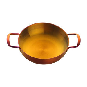 Gold Tone Boiling Pot - Afghan Saffron Co. saffron spice from Afghanistan h